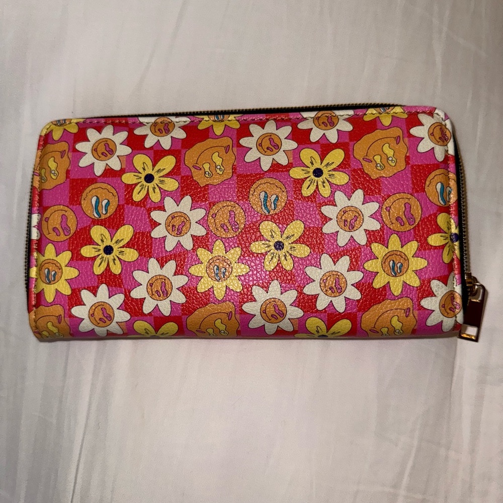 Floral Patterned Women's Wallet